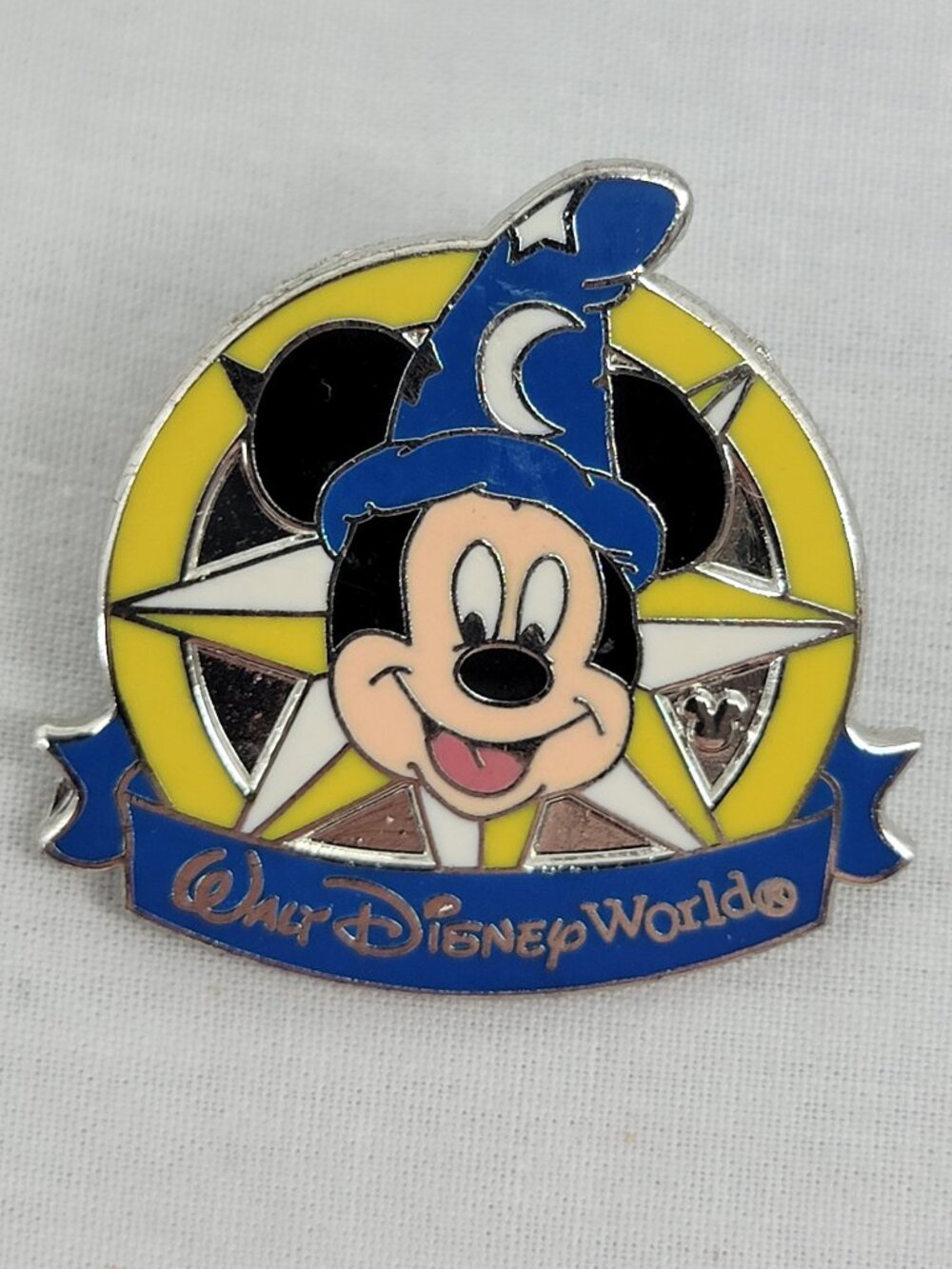 DISNEY Pin Trading ~ Compass Series ~ Sorcerer Mickey 1/5 ~ Hidden Mickey ~ 2012